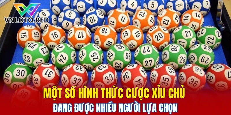 Một số hình thức cược xỉu chủ đang được nhiều người lựa chọn
